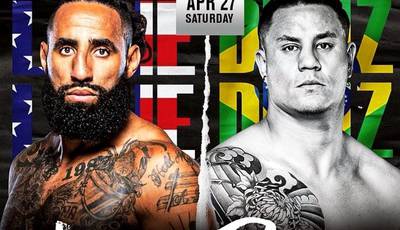 UFC on ESPN 55 - Nicolau vs. Perez: Lane vs. Diniz - Datum, aanvangstijd, vechtkaart, locatie