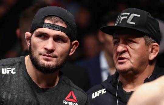 Gaethje prays for Khabib's father to recover