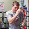 Saul Alvarez held an open training session 42