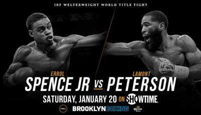 Spence Jr. vs Peterson. Where to watch live