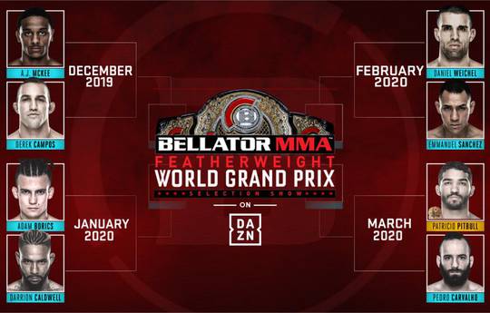 Гран-при Bellator в полулегком весе: есть пары и даты боев