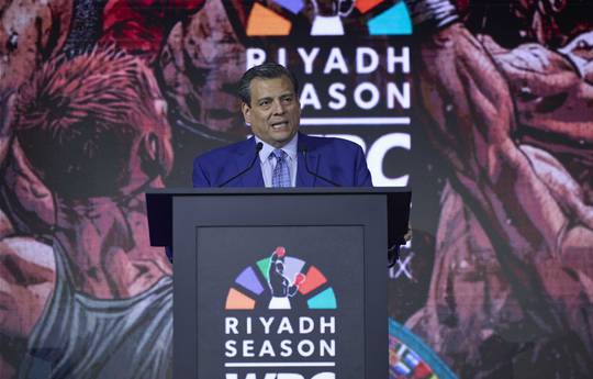 The head of the WBC has spoken out about Al Al-Sheikh and White's new boxing league