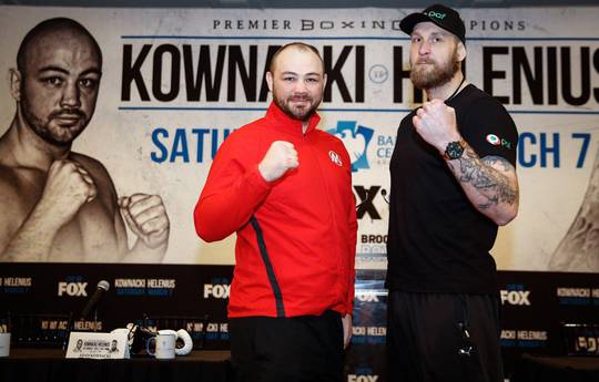 Kownacki is the bookmakers' favourite before rematch with Helenius