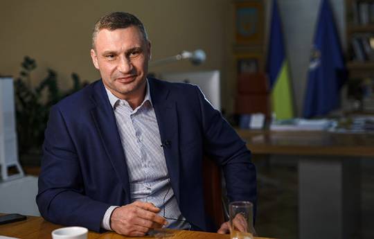 Klitschko felicita a los ucranianos por las próximas fiestas