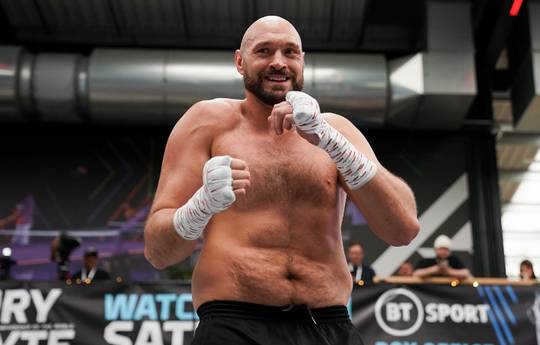 Fury will be 6 kg lighter than in the fight with Wilder?