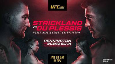 Du Plessis derrota a Strickland y otros resultados del UFC 297