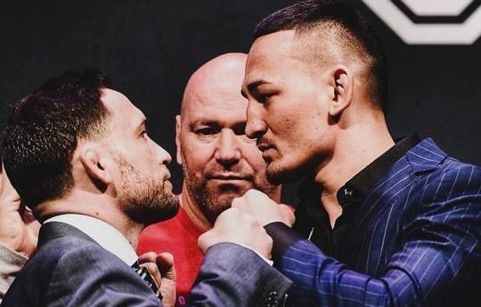 Holloway vs Edgar at UFC 240