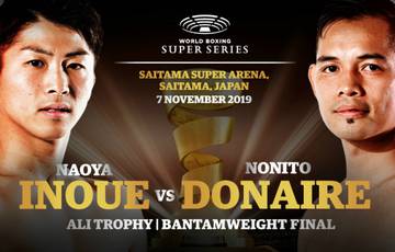 Inoue vs Donaire. Where to watch live
