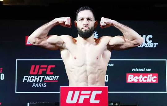UFC Fight Night 258: результаты взвешивания
