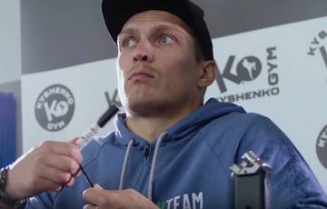 Usyk continues training camp in Spain (video)