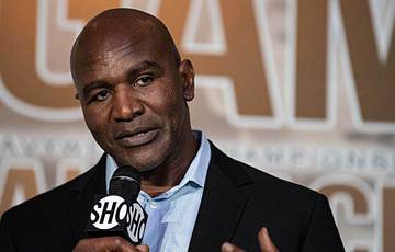 Holyfield named his favorite boxer