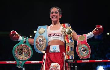 Amanda Serrano deixa o cinturão do WBC vago em protesto