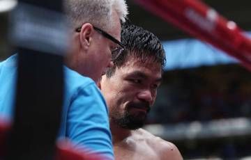 Pacquiao hinted at the fight against McGregor