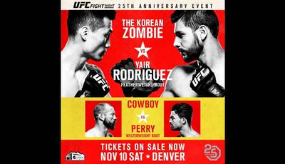 UFC Fight Night 139: Зомби – Родригес. Ставки и прогнозы букмекеров
