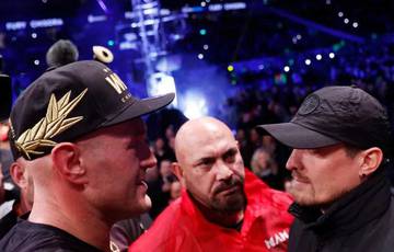 Usyk assessed the likelihood of a fight with Fury on May 18