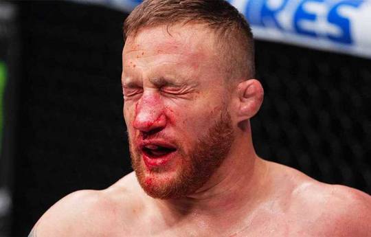 Gaethje made his first statement since his loss to Holloway