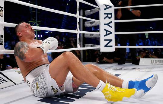 Usyk se souvient du coup interdit de Dubois lors du premier combat