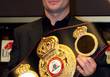 Владимир Сидоренко с поясом чемпиона WBA