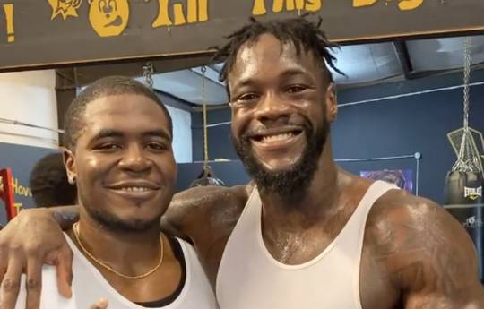 Wilder's sparring partner: 'He won't rely on one punch'