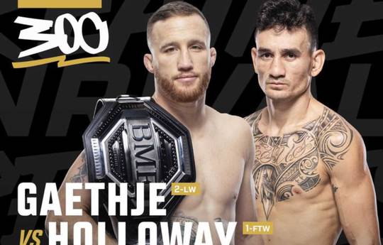 UFC 300: Геттьє проти Холловея - дата, час початку, бійцівський кард, місце проведення