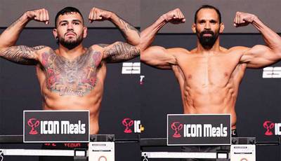 UFC Fight Night 245: resultados del pesaje