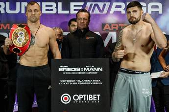 Briedis and Mann have both made it to the featherweight limit