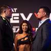 Pulev and Mir meet before Saturday's duel 1