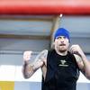 Usyk hielt eine offene Trainingseinheit ab 2