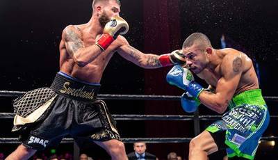 Plant sends Uzcategui twice to the floor and gets championship belt