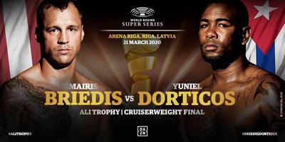 Briedis vs Dorticos on March 21 in Riga officially