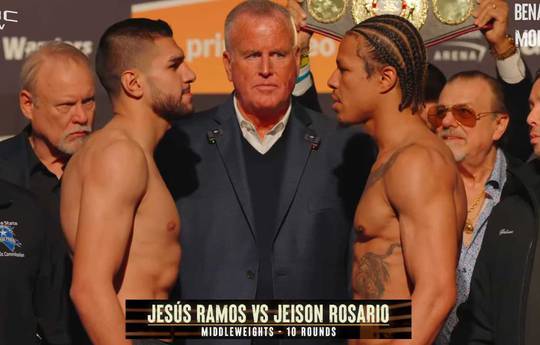 A quelle heure est le combat Jesus Ramos vs Jeison Rosario ce soir ? Horaires, programme, liens de streaming