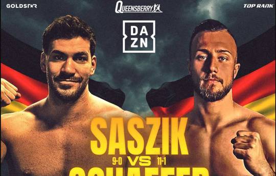 Kevin Saszik vs Patrick Schaefer - Date, Start time, Fight Card, Location