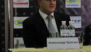 Александр Красюк на пресс-конференции в Киеве