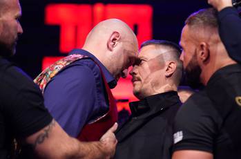 Mares assessed Usik's chances in a fight with Fury