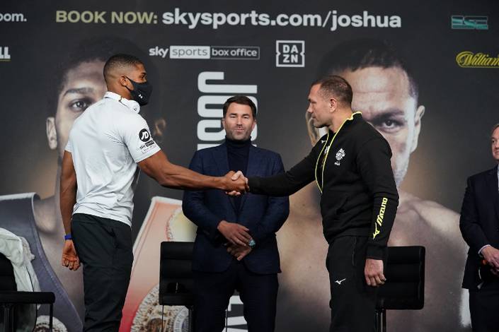 Joshua and Pulev hold final press conference