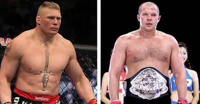 Bellator boss offers Lesnar Emelianenko fight