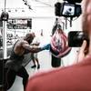 Takam holds an open training session before his fight with Joyce 15