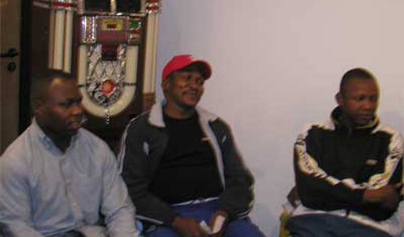 Тройка боксеров из Танзании