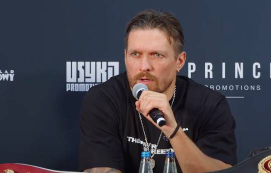 "I want to thank the guys who protect our country." Usyk began a press conference in Poland with words of gratitude to the Armed Forces of Ukraine