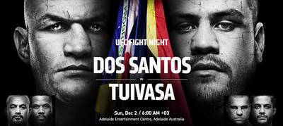 UFC Fight Night 142: Dos Santos - Tuivasa. Where to watch live