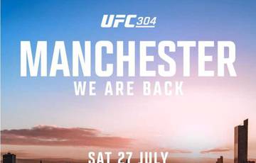 A UFC anunciou oficialmente o 304º evento, o primeiro evento europeu em 2024