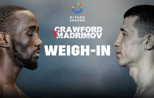 Terence Crawford vs Israil Madrimov Weigh In Results