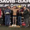 Davis-Garcia, Ennis-Chukhadzhian. Weighing results 6