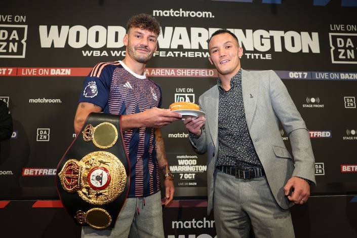 Wood and Warrington met face to face