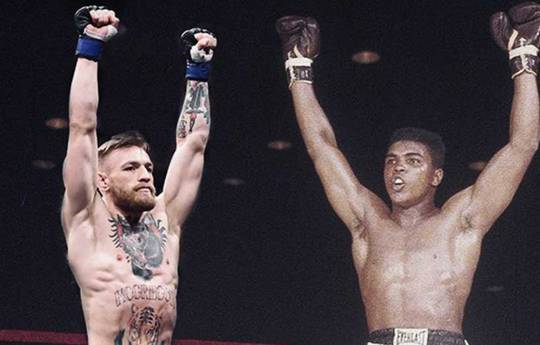 White vergeleek McGregor met de legendarische Ali