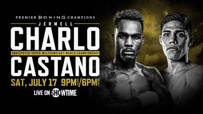 Jermell Charlo vs Brian Castano. Where to watch live