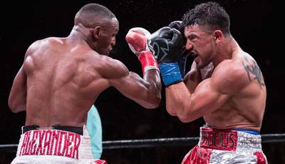 Ortiz vs Alexander controversially judged as a draw