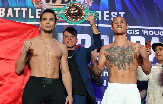 Prograis and Cepeda made weight