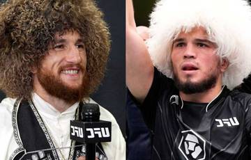 Nurmagomedov da un consejo a Dvalishvili