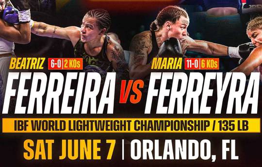 Beatriz Ferreira vs Maria Ferreyra Undercard - Full Fight Card List, Schedule, Running Order